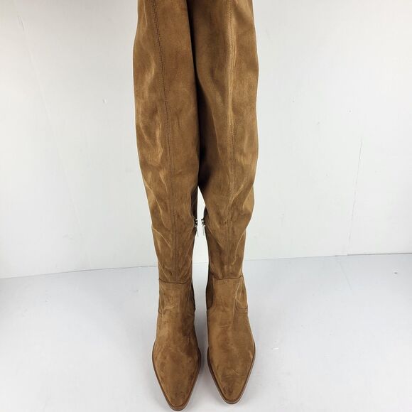 Marc Fisher ltd  Gwyneth Women's over the knee Tall Brown Boot Size 7.5M - Picture 11 of 16